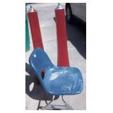 Patio Torches & School Chair