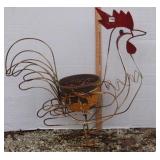 Metal Roaster Plant Stand