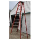 9ft. Louisville Aluminum Step Ladder