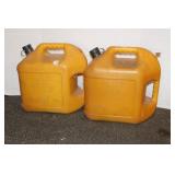 2 -Yellow Gas Cans