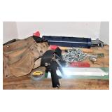 Paint Gun, Tool Belt, & More