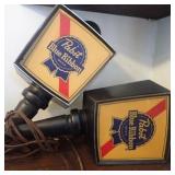 Pabst Blue Ribbon Sconces