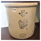 #5 Western Stoneware Crock