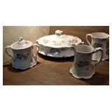 Homer Laughlin Cream & Sugar, Serving Dish & more