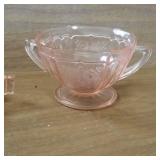 Pink Depression Bowls