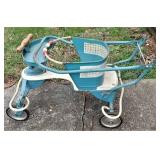 Antique Metal Baby Stroller