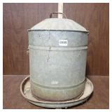 Galvanized Chicken Feeder