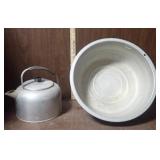 Aluminum Pan & Tea Pot