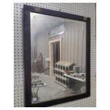 Beveled Mirror in Frame