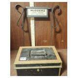 Metal Lock Box & Contents