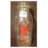 Colonial Dairy Square Milk Bottle