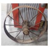 28"  Metal Wagon Wheel