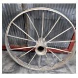 36" Metal Wagon Wheel