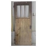 Triple Glass Entry Door