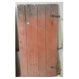Red Barn Door