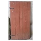 Red Barn Door