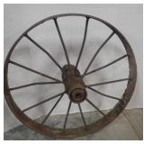 31" Metal Wagon Wheel