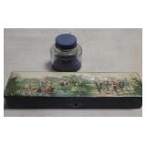 Pencil Box & Ink Well
