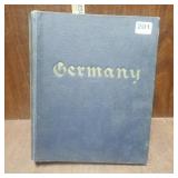 German Stamp Book w/Some Stamps