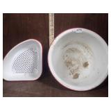 Granite Ware Strainer & Bowl