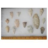 13 Missouri Arrow Heads