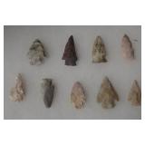 9 Missouri Arrow Heads