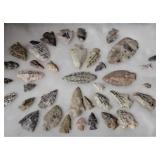 37 Missouri Arrow Heads & Points