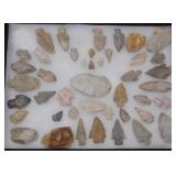 43 Missouri Arrow Heads & Point