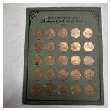 Franklin Mini Antique Car Coin Collection