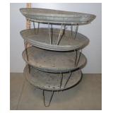 4 Pan Style Chicken Feeders