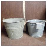 2 Feeding Pails