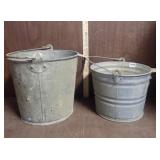 2 Feeding Pails
