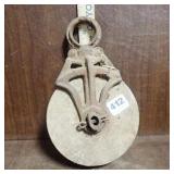 Wooden Block Pulley