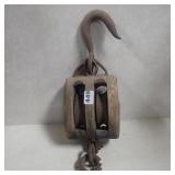Wooden Block Pulley