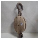 Wooden Block Pulley