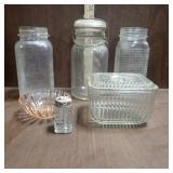 Coffee Jars & Dish