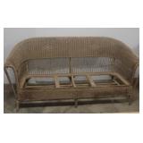 Wicker Sofa