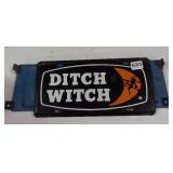Ditch Witch Lisence Plate &