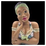 “Brazilian Beauty” Plaster Bust (Read)