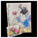 Disney Princess Pairing: Snow White Wall Art & Princess Clutch