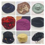 Vintage Ladies’ Millinery Hat Collection – Mixed Styles & Colors