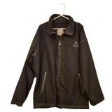 Men's Bacardi Silver Nylon Jacket Size Large