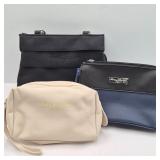 Salvatore Ferragamo Accessory/Travel Bag Trio	A refined 