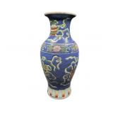 Handcrafted Macau Ceramic Vase (12')
