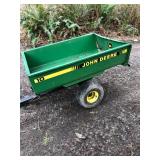 John Deere 10 Utility Trailer – Tow‑Behind Garden Cart