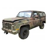 1985 Chevrolet K5 Blazer – Full‑Size 4×4 SUV, Project Vehicle