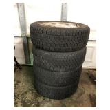Set of Four Cooper Tires with Mounted Rims