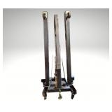 Pittsburgh 2‑Ton Long Folding Engine Crane – Shop Hoist