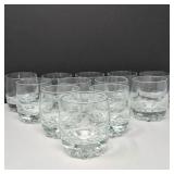 Italian Crystal Double Old Fashioned Tumblers – Set of Twelve