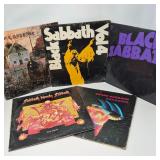 Five Early Black Sabbath Vinyl Classics